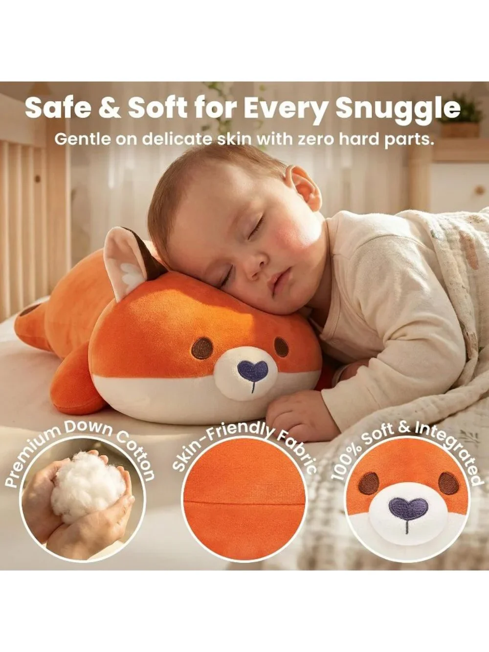 Red Fox Plush Pillow 13
